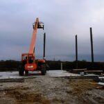 Huntsville Fire new building foundation