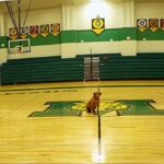 Inside Milan School Gym