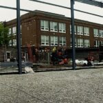 Milan School Construction in progress