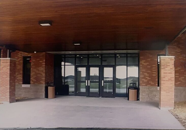 Knox County School new entrance
