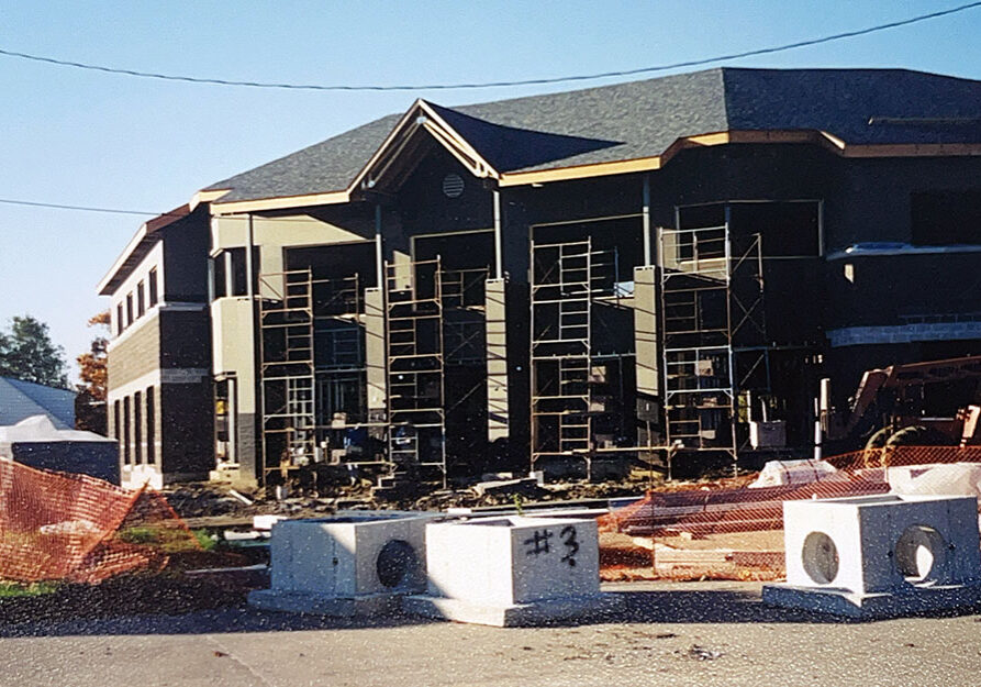 MA Bank in construction