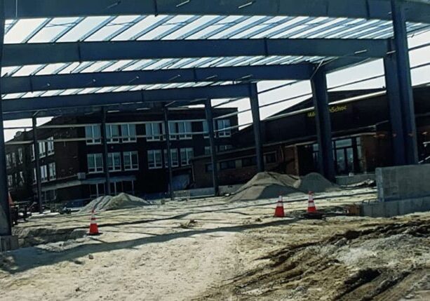 Milan School Construction in Progress