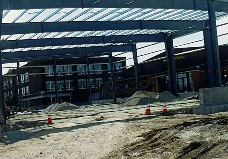 Milan School Construction in Progress