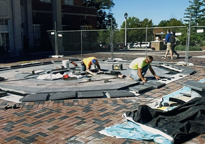 Truman-Fountain-Construction